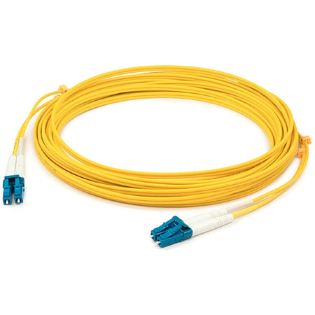 AddOn 33m LC to LC Yellow OS2 Duplex OFNR (Riser-Rated) SMF Fiber Patch Cable - ADD-LC-LC-33M9SMF