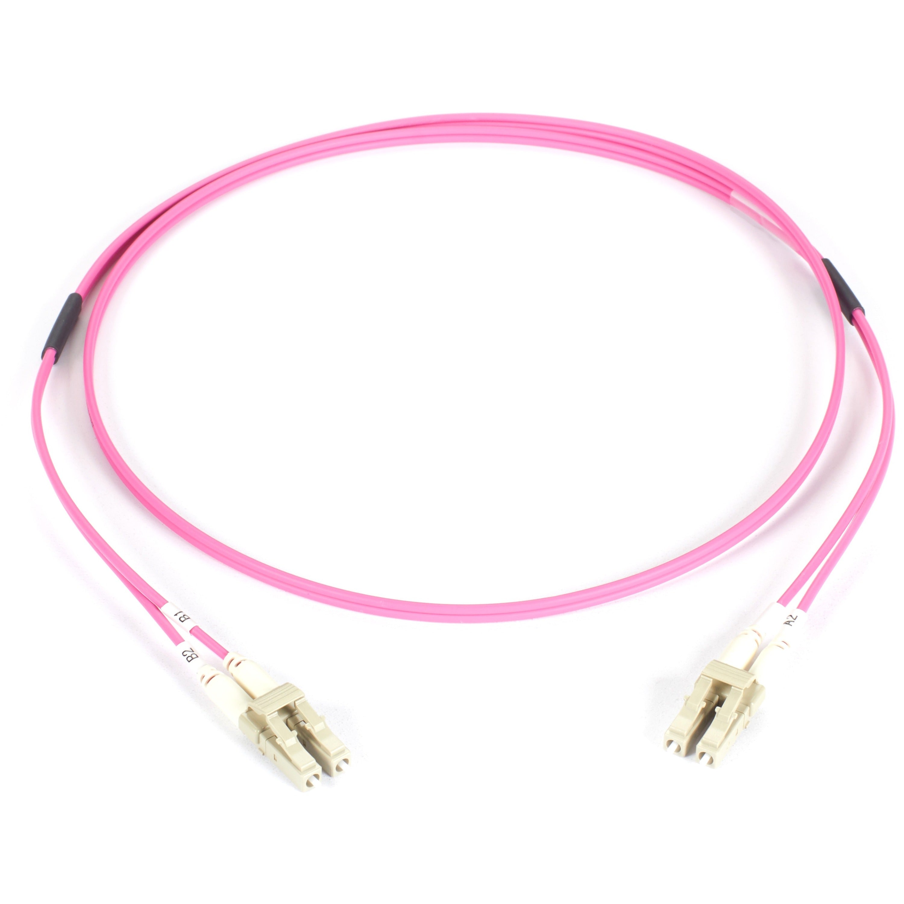 Black Box Fiber Optic Duplex Patch Network Cable - FOM4-001M-LCLC