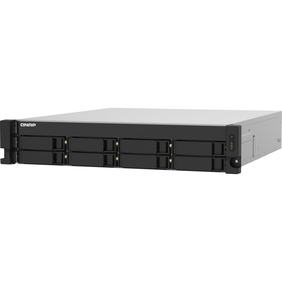 QNAP TS-832PXU-RP-4G SAN/NAS Storage System - TS-832PXU-RP-4G-US