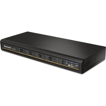 Vertiv Avocent SwitchView Desktop KVM | 4 Port | Single Head | Universal Connector | TAA Compliant - SV240DPH-400