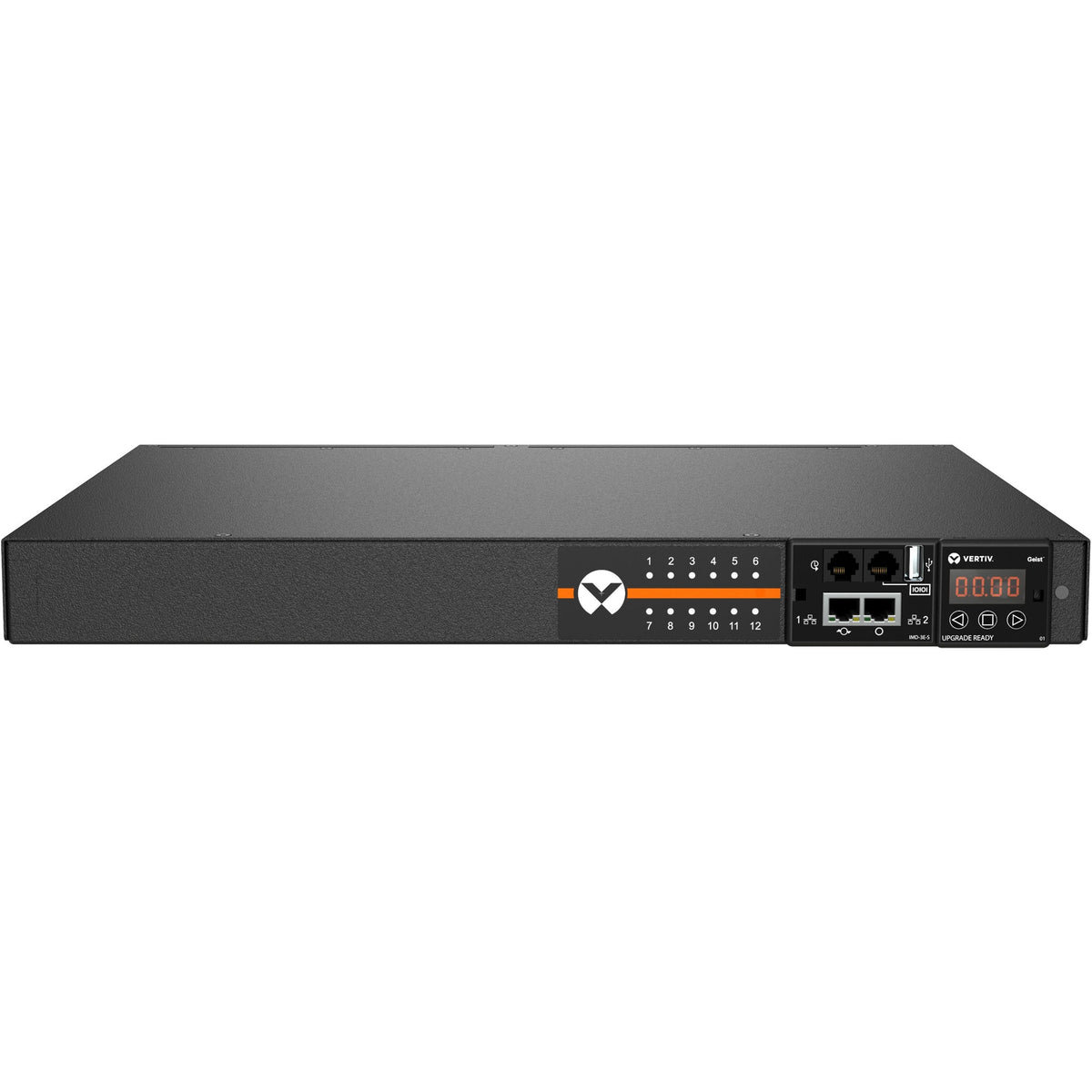 Vertiv Geist Switched Rack PDU - 1U Rack| 16-20A| C13/C19| C20| Horizontal PDU| - VP52101