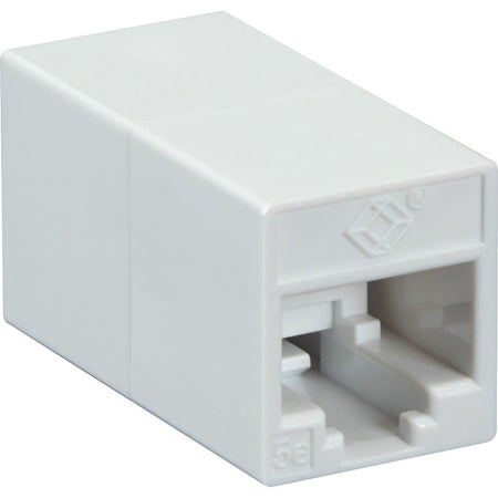 Black Box CAT5e Unshielded Straight-Pin Coupler - White - FM506-R2