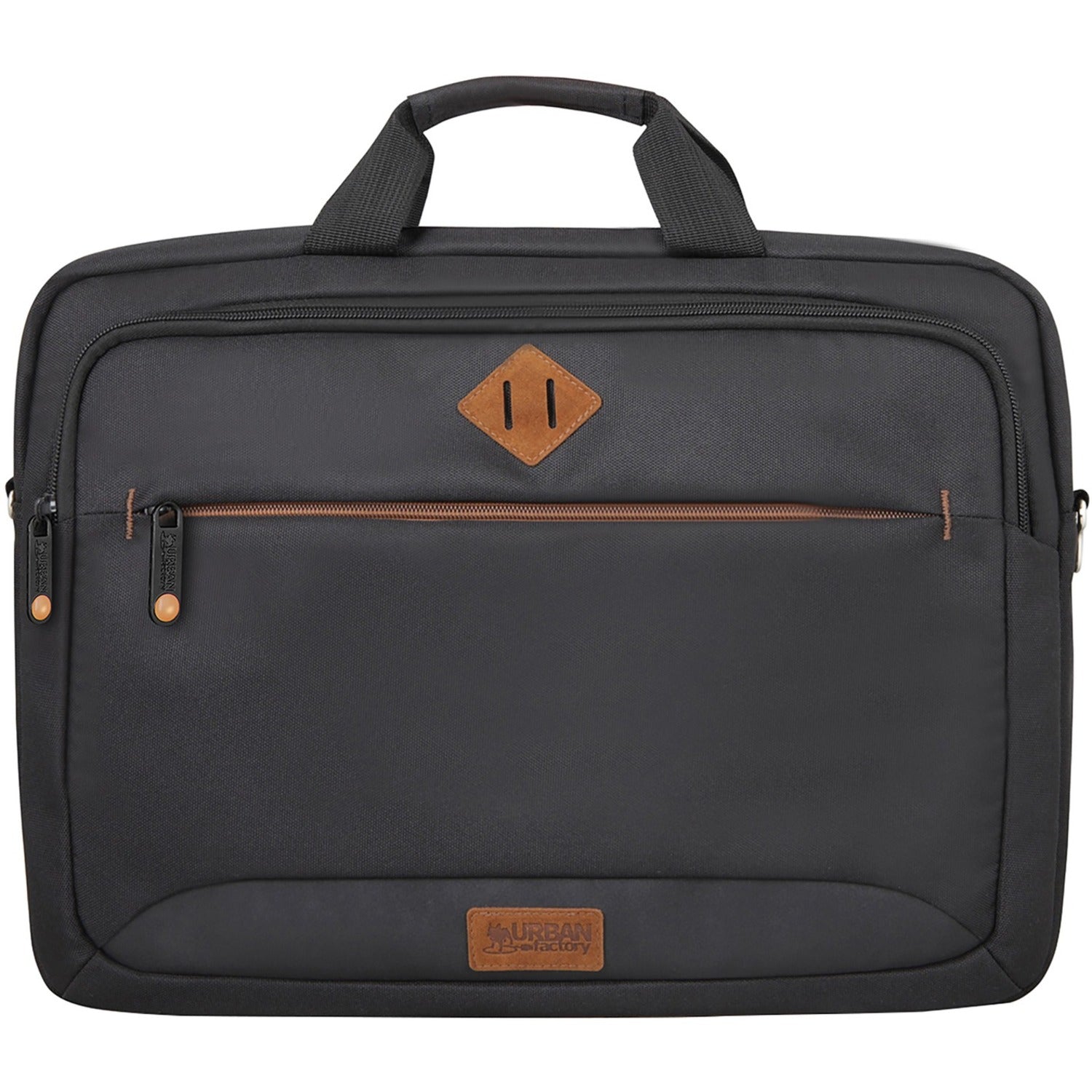 Urban Factory CYCLEE ETC15UF Carrying Case (Briefcase) for 10.5" to 15.6" Notebook - Black - ETC15UF