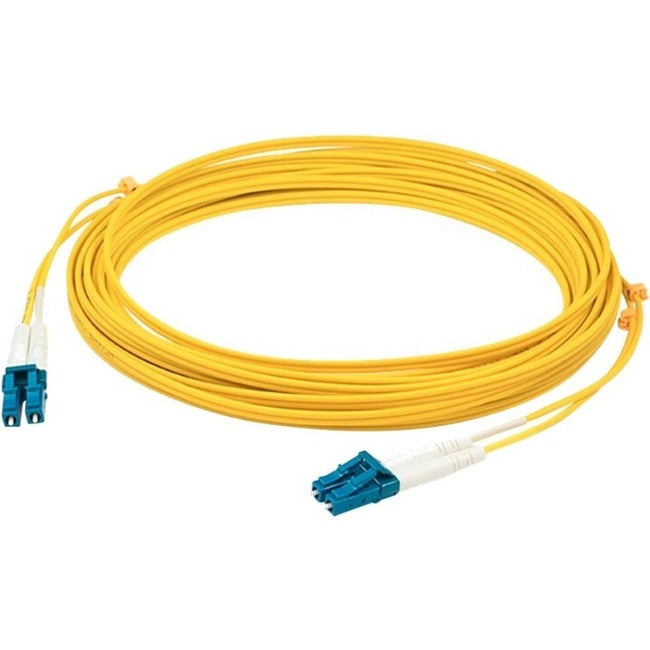 AddOn 7m LC (Male) to LC (Male) Yellow OM2 Duplex Plenum-Rated Fiber Patch Cable - ADD-LC-LC-7M5OM2P-YW