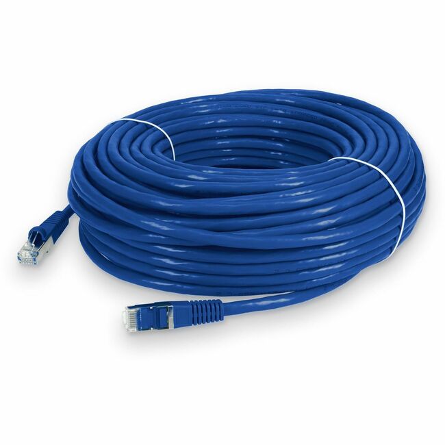 AddOn 200ft RJ-45 (Male) to RJ-45 (Male) Blue Cat6 STP PVC Copper Patch Cable - ADD-200FCAT6S-BE