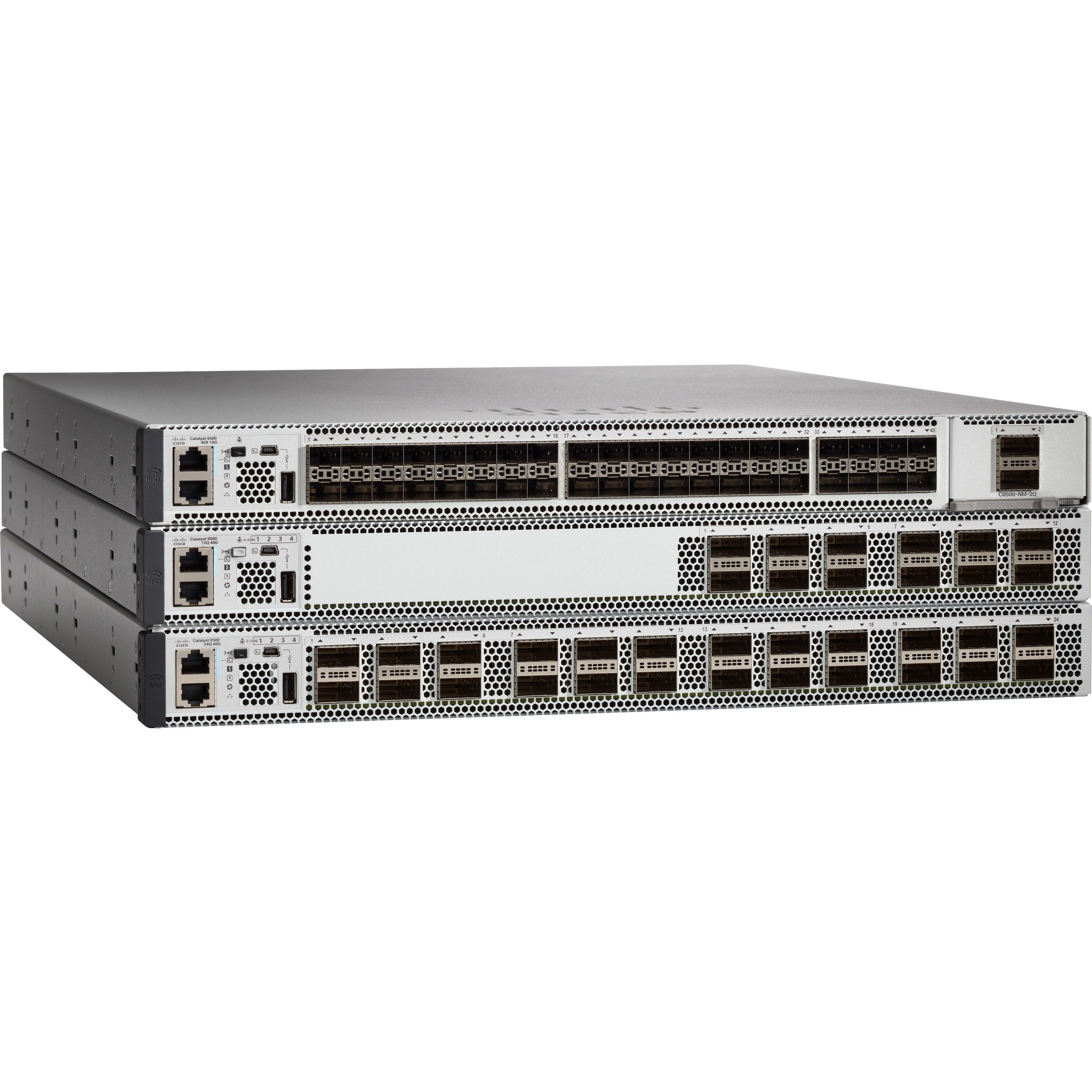 Cisco Catalyst 9500 40-Port 10G Switch, 2 x 40GE Network Module, NW Ess. License - C9500-40X-2Q-E-RF