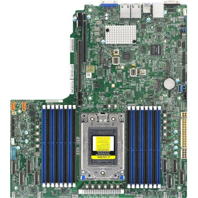 Supermicro H12SSW-NTR Server Motherboard - AMD Chipset - Socket SP3 - Proprietary Form Factor - MBD-H12SSW-NTR-O