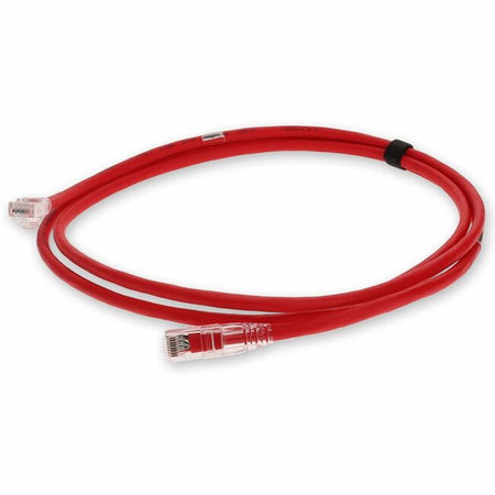 AddOn 10m RJ-45 (Male) to RJ-45 (Male) Red Snagless Cat6A STP PVC Copper Patch Cable - ADD-10MCAT6ASTP-RD