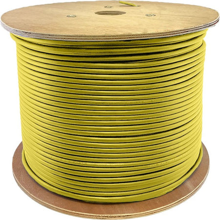 AddOn 1000ft Non-Terminated Yellow OM1 Duplex Fiber OFNR (Riser-Rated) Patch Cable - ADD-1KFOM1-YW