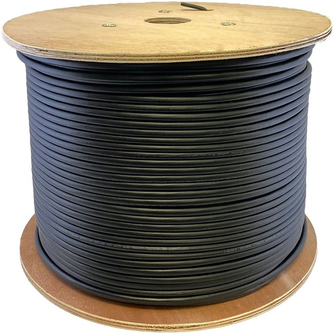 AddOn 1000ft Non-Terminated Black OM3 Duplex Riser Fiber Riser-Rated Patch Cable - ADD-1KFOM3-BK