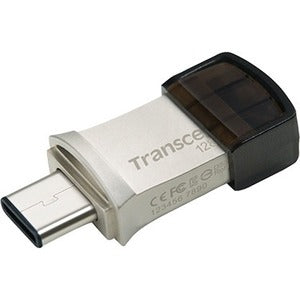 Transcend 128GB JetFlash 890 USB 3.1 (Gen 1) Type A USB Type C On-The-Go Flash Drive - TS128GJF890S