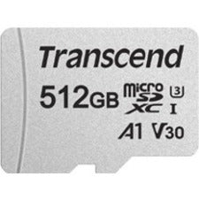 Transcend 300S 512 GB Class 10/UHS-I (U3) microSDXC - 1 Pack - TS512GUSD300S-A