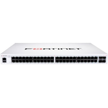 Fortinet FortiSwitch FS-148F-FPOE Ethernet Switch - FS-148F-FPOE