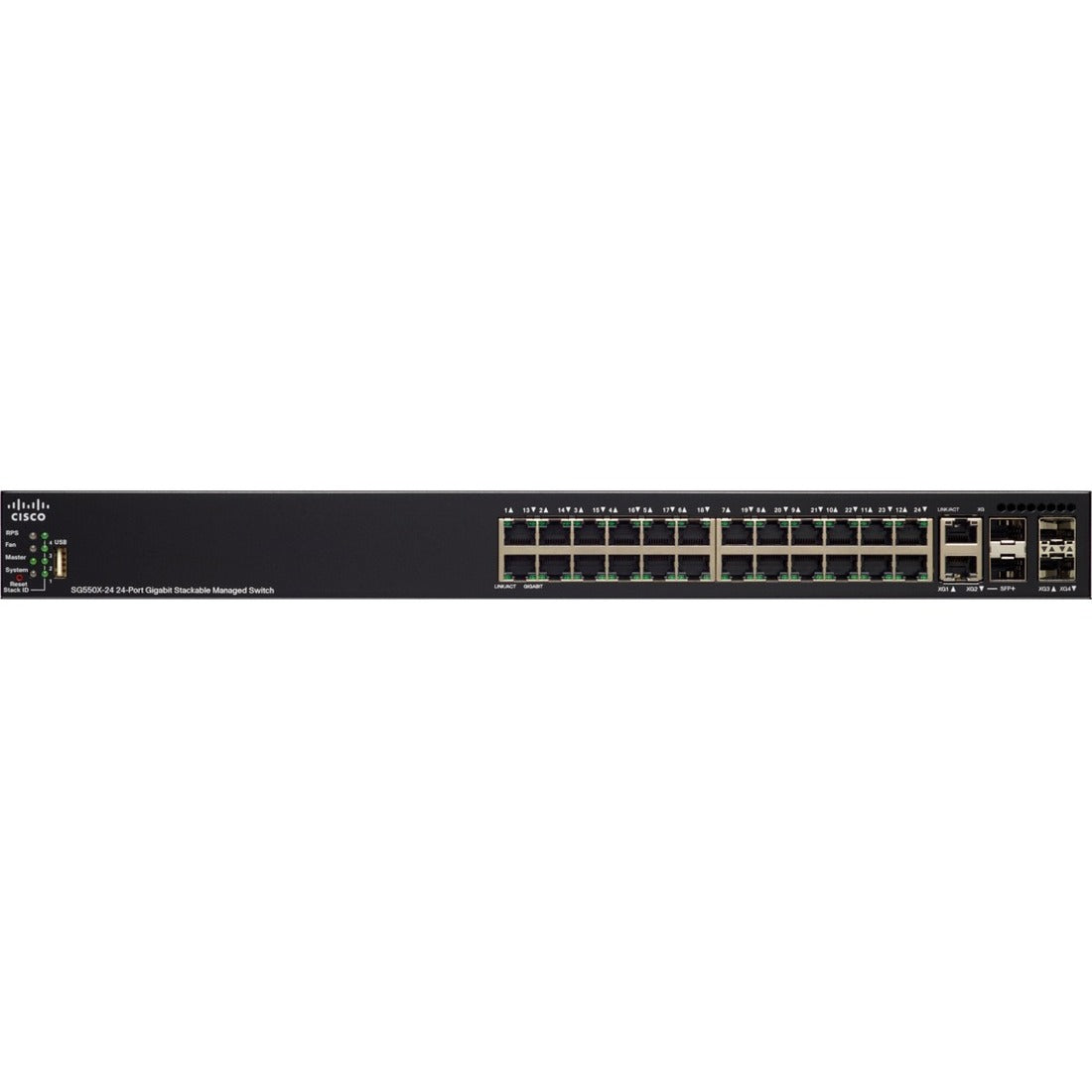 Cisco SG550X-24P Layer 3 Switch - SG550X-24P-K9NA-RF