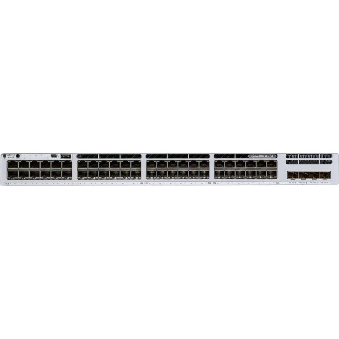 Cisco Catalyst 9300 48-port Fixed Uplinks Full PoE+, 4X10G Uplinks, Network Advantage - C9300L-48PF-4X-10A