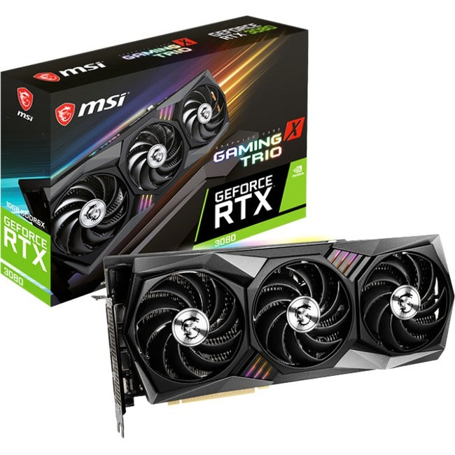 MSI NVIDIA GeForce RTX 3080 Graphic Card - 10 GB GDDR6X - G3080GXT10