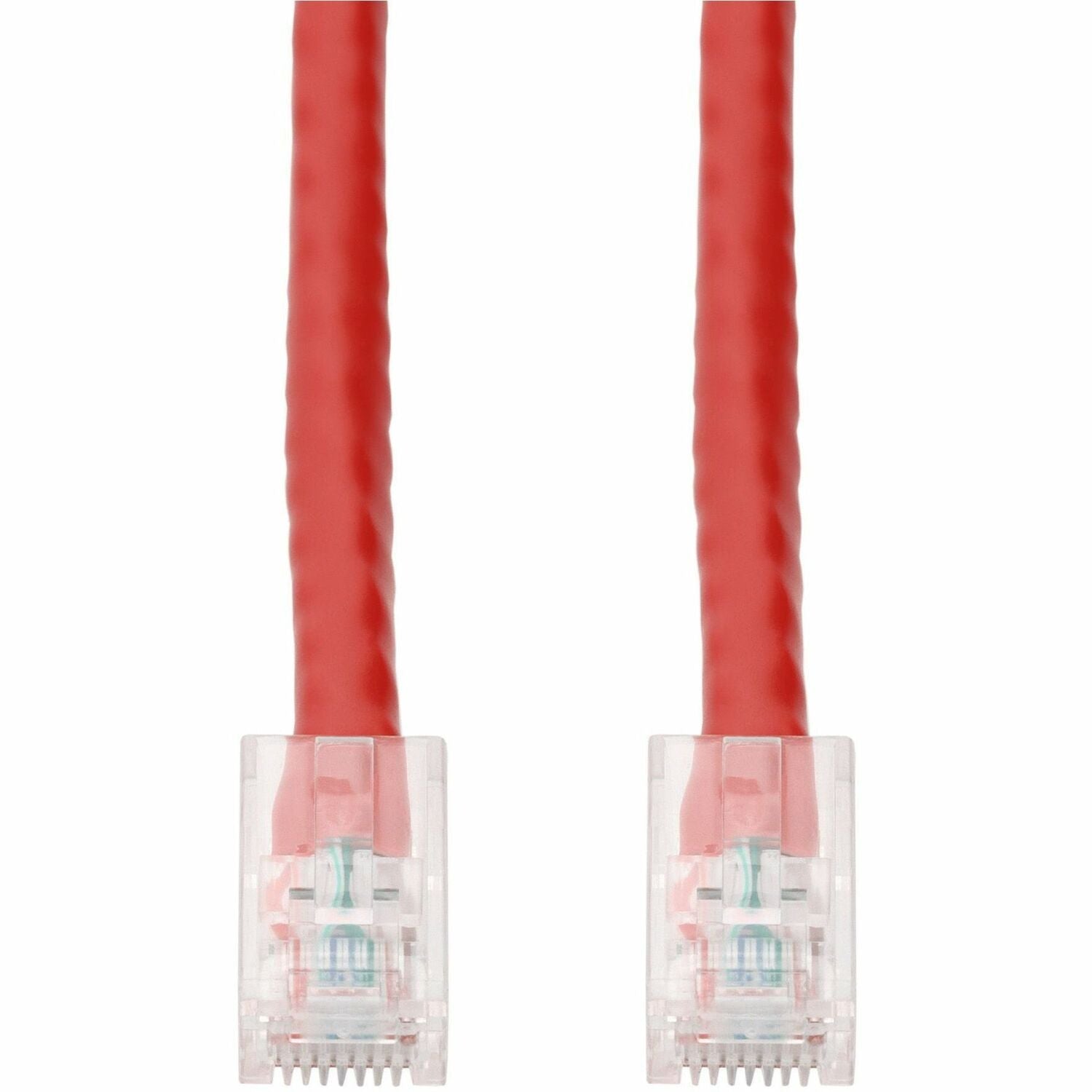 AddOn 7ft Red CAT 6 PVC Ethernet Cable Non-Booted RJ-45 M/M - ADD-7FCAT6NB-RD