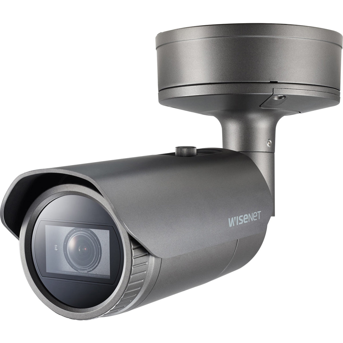 Wisenet XNO-9082R Outdoor 4K Network Camera - Color - Bullet - Dark Gray - XNO-9082R