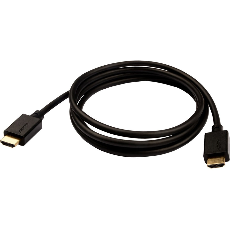 V7 Black Video Cable Pro HDMI Male to HDMI Male 2m 6.6ft - V7HDMIPRO-2M-BLK