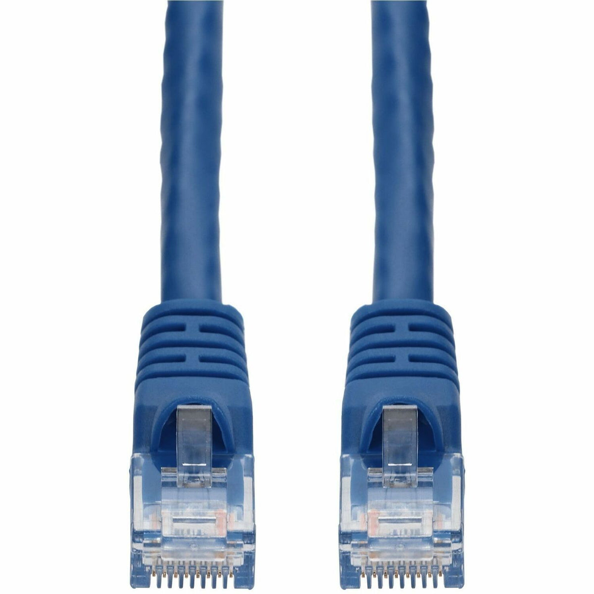 AddOn 35ft Blue CAT 6A PVC Ethernet Cable Snagless Bubble Boot RJ-45 M/M - ADD-35FCAT6A-BE