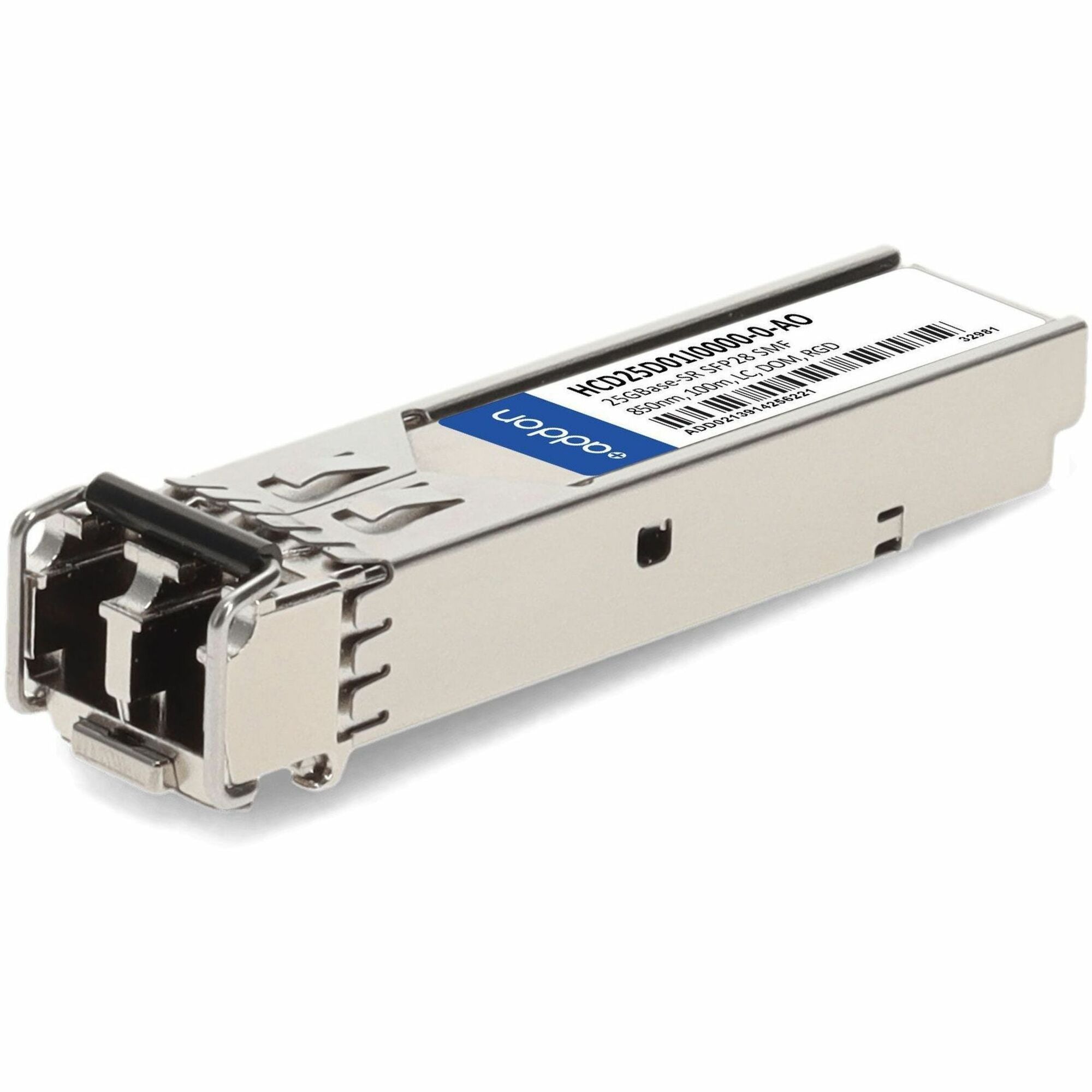 AddOn Fujitsu&reg; HCD25D01I0000-0 Compatible TAA 25GBase-SR SFP28 Transceiver Capable (MMF, 850nm, 100m, LC, DOM, -40 to 85C) - HCD25D01I0000-0-AO