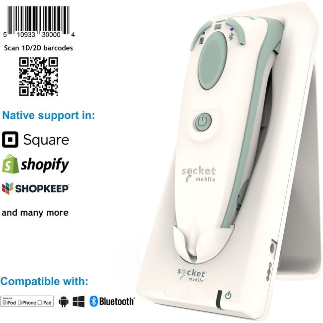 Socket Mobile DuraScan D755 Healthcare, Ultimate Bluetooth Scanner - CX3865-2898