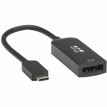 Eaton Tripp Lite Series USB-C to DisplayPort Active Adapter Cable with Equalizer (M/F), UHD 8K, HDR, DP 1.4, Black, 6 in. (15.2 cm) - U444-06N-DP8B