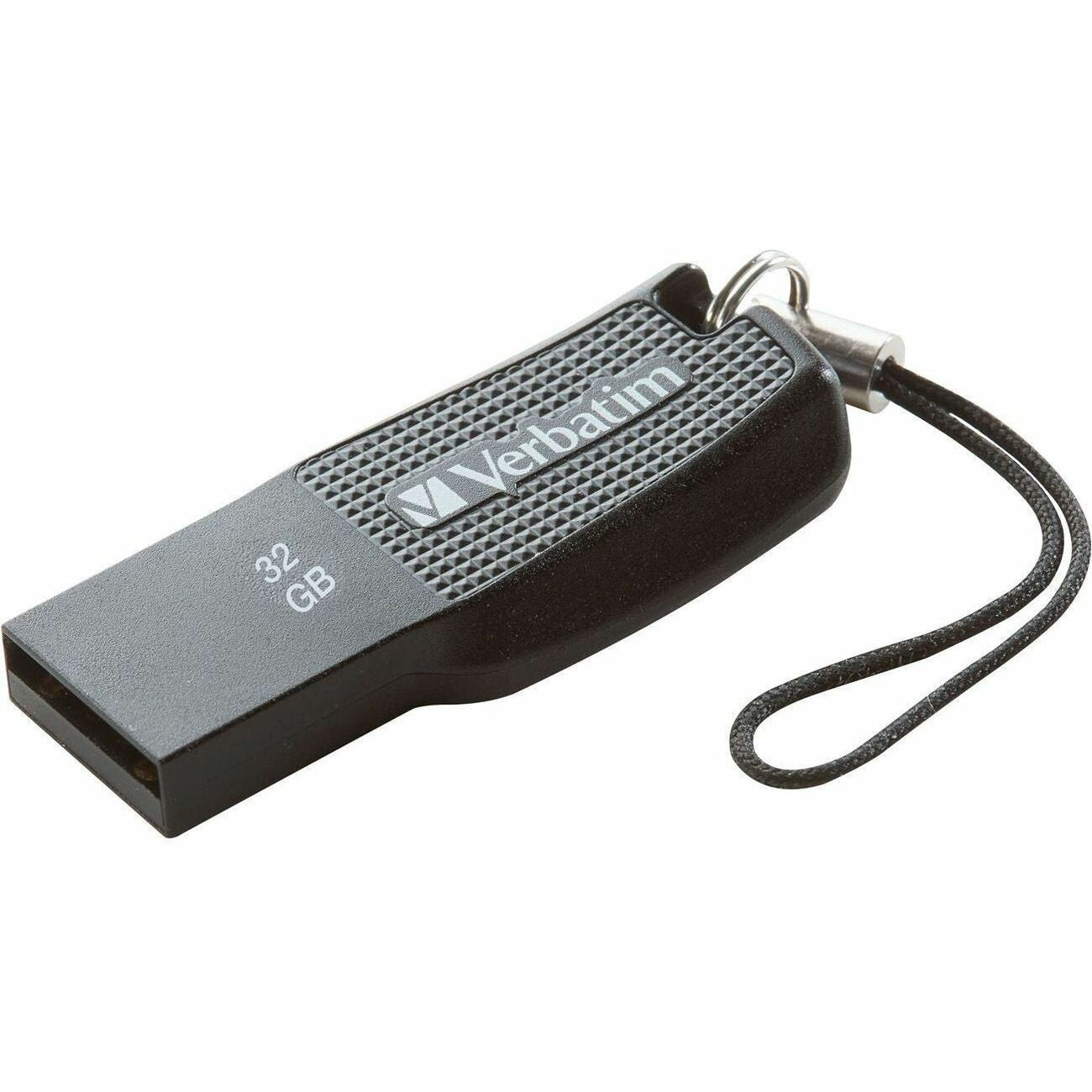 Verbatim 32GB Ergo USB Flash Drive - Black - 70876