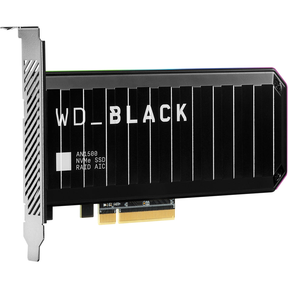 WD Black AN1500 WDS400T1X0L-00AUJ0 4 TB Solid State Drive - Internal - PCI Express NVMe (PCI Express NVMe 3.0 x8) - WDS400T1X0L-00AUJ0