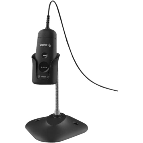 Zebra Gooseneck Intellistand - CS6080-SR Corded (Midnight Black) - STND-GS0060C-04