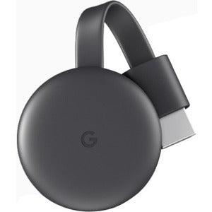 Google Chromecast Network Audio/Video Player - Yes - Snow - GA01919-US
