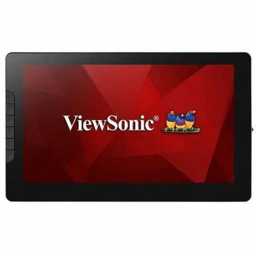 ViewSonic ID1330 13.3 Inch Portable Full HD 1080p Drawing Pen Display Tablet with Battery Free Stylus Pen for Digital Writing, Graphic Design Supports Windows, Mac, Android - ID1330