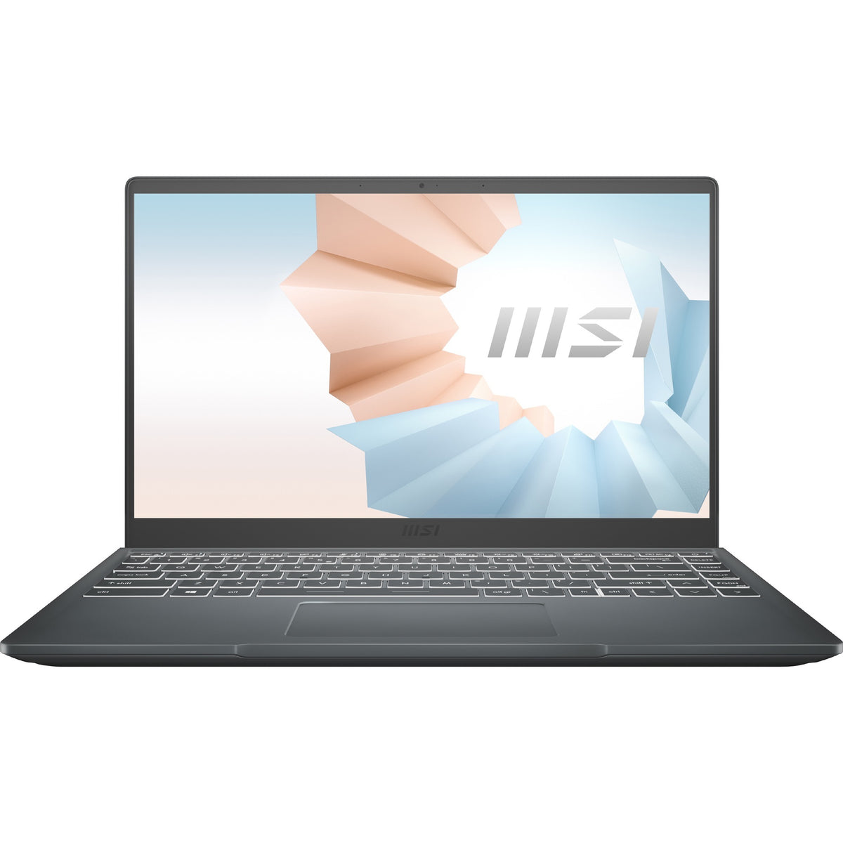 MSI Modern 14 B10MW-256 14" Ultrabook - Full HD - 1920 x 1080 - Intel Core i7 10th Gen i7-10510U 1.80 GHz - 16 GB Total RAM - 512 GB SSD - Carbon Gray - MODERN14256