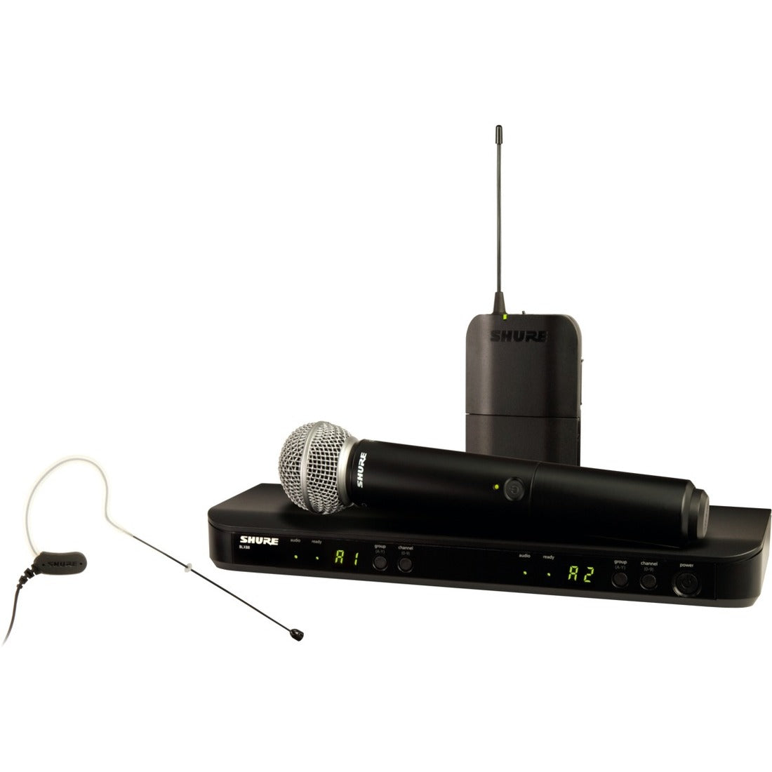 Shure BLX1288/MX153 Wireless Microphone System - BLX1288/MX153-H9