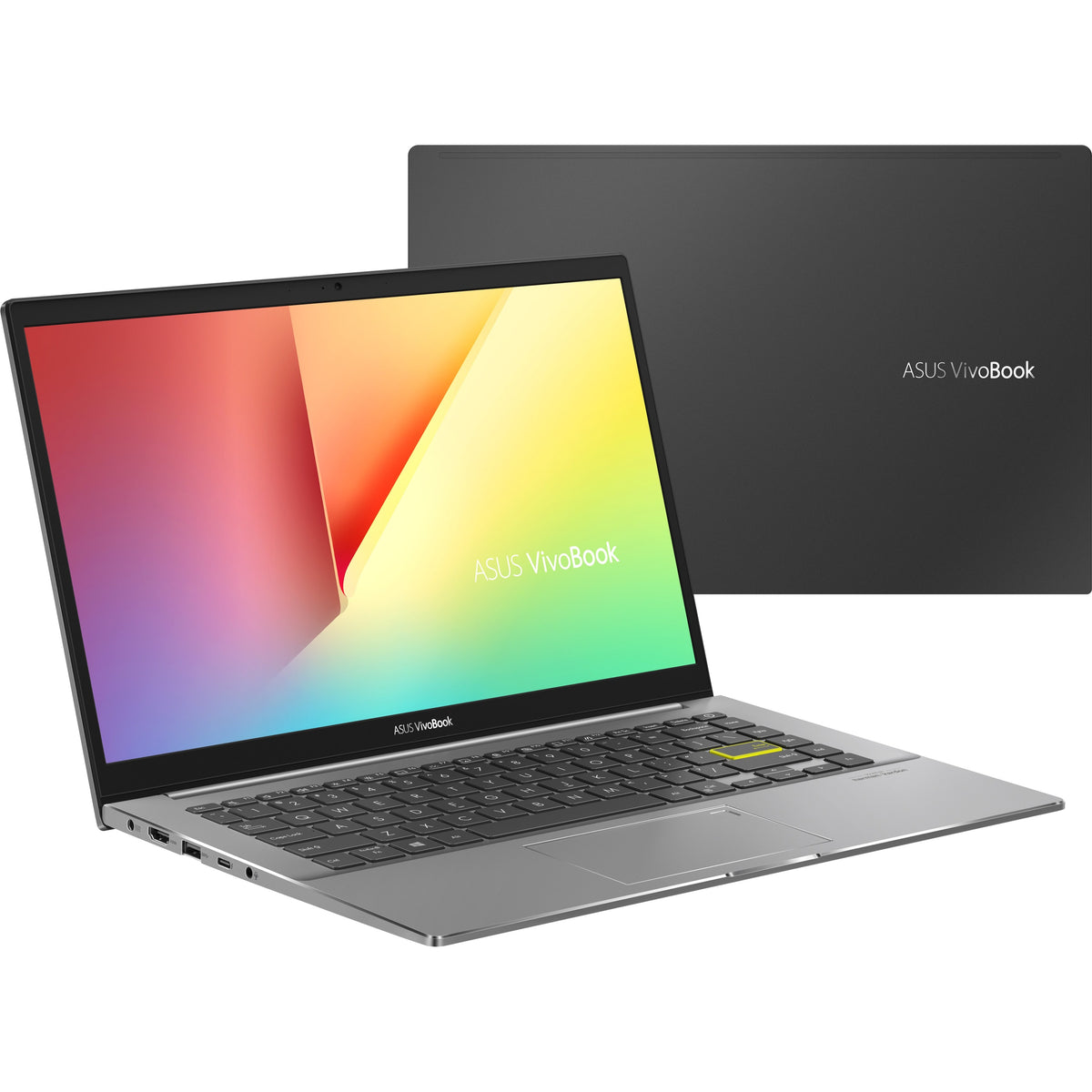 Asus VivoBook S14 S433 S433EA-DH51 14" Notebook - Full HD - 1920 x 1080 - Intel Core i5 11th Gen i5-1135G7 Quad-core (4 Core) 2.40 GHz - 8 GB Total RAM - 512 GB SSD - Indie Black, Light Gray - S433EA-DH51