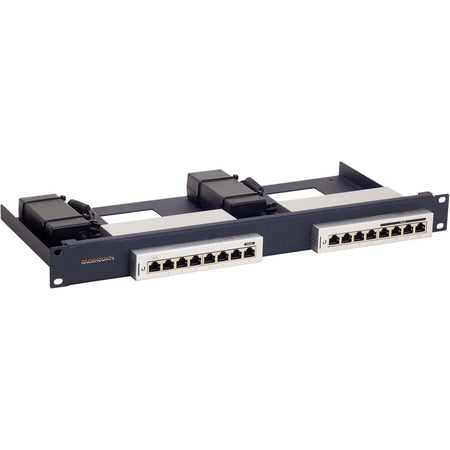 RACKMOUNT.IT UB-RACK Rack Mount for Switch, Power Supply - Metallic Dark Blue - RM-UB-T1