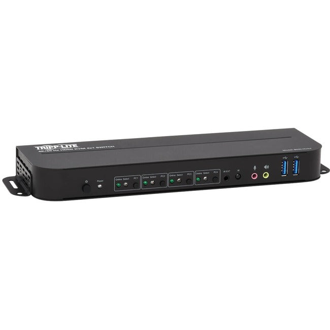 Tripp Lite by Eaton 4-Port HDMI/USB KVM Switch - 4K 60 Hz, HDR, HDCP 2.2, IR, USB Sharing - B005-HUA4