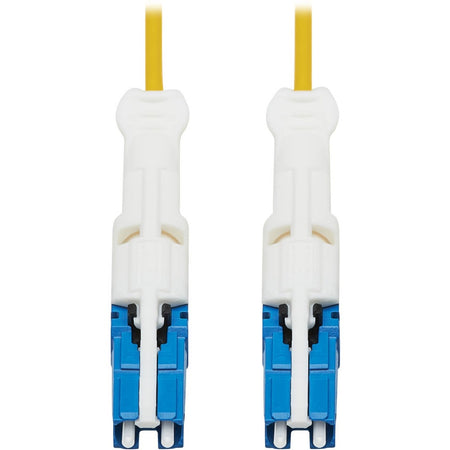 Eaton Tripp Lite Series 400G Duplex Singlemode 9/125 OS2 Fiber Optic Cable (CS-UPC/CS-UPC), Round LSZH Jacket, Yellow, 10 m - N381C-10M