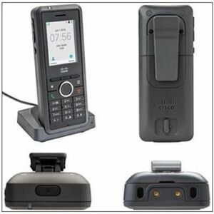 Cisco 6823 IP Phone - Cordless - Corded - DECT - Wall Mountable - CP-6823-3PC-K9