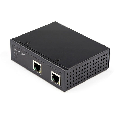 StarTech.com Industrial Gigabit PoE Extender - 60W 802.3bt PoE++ 100m/330ft - Power Over Ethernet Network Range Extender - IP-30 Hardened - POEEXT1G60W