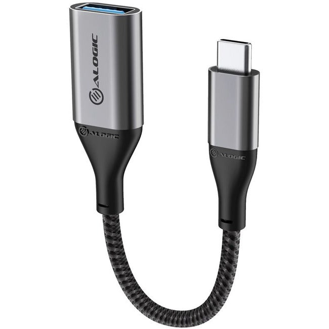 Alogic Super Ultra USB 3.1 USB-C to USB-A Adapter - 15cm - Space Grey - ULCAA-SGR