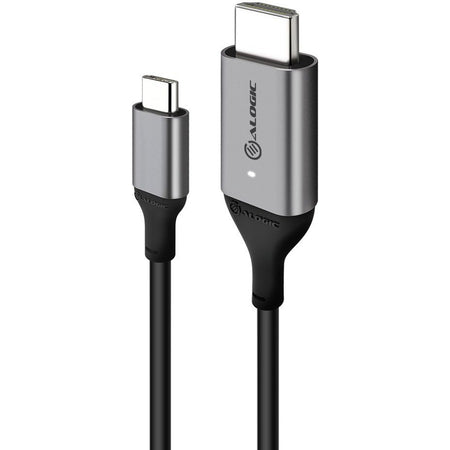Alogic USB-C (Male) to HDMI (Male) Cable - Ultra Series - 4K 60Hz - Space Grey - 1m - ULCHD01-SGR