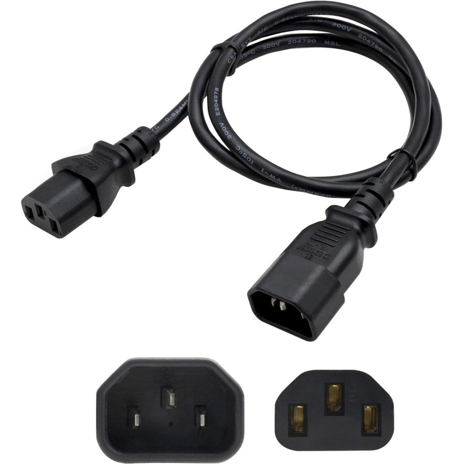 AddOn Standard Power Cord - ADD-C132C1418AWG8FT