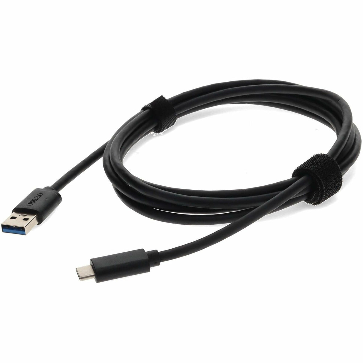 AddOn 6ft USB C 3.1 Male to USB A 3.0 Male Black Adapter Cable - USBC2USB6F