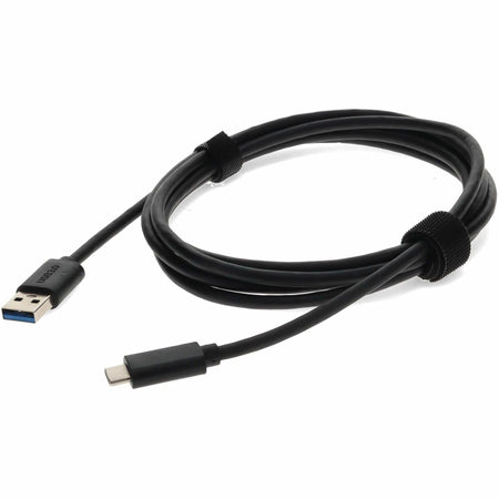AddOn 6ft USB C 3.1 Male to USB A 3.0 Male Black Adapter Cable - USBC2USB6F