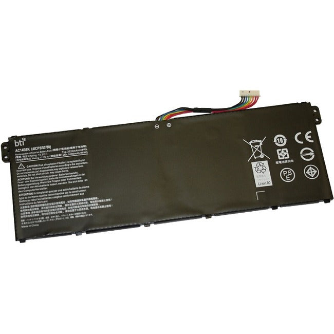 BTI AC14B8K-BTI 4-CELL 15.2V LI-ION BATTERY AC14B8K, KT.0040G.004, KT0030G.004 - AC14B8K-BTI