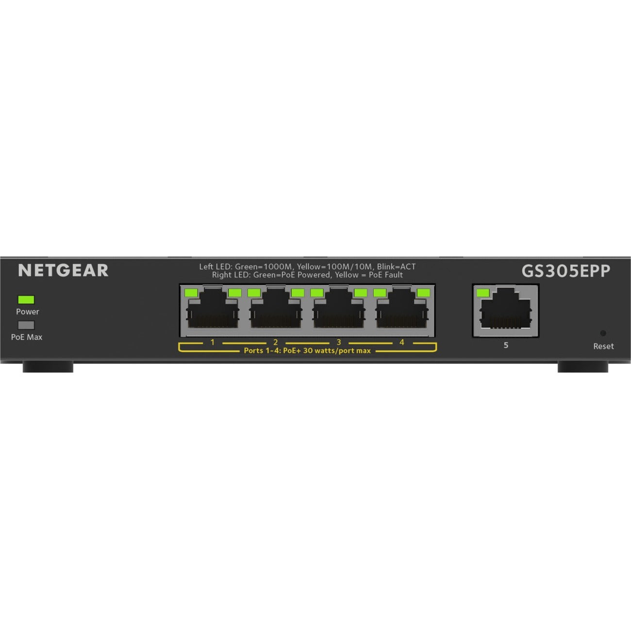 Netgear GS305EPP Ethernet Switch - GS305EPP-100NAS