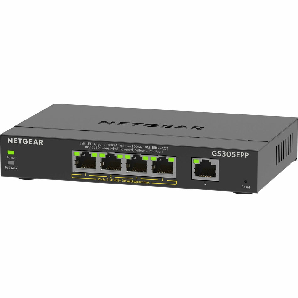 Netgear Business GS305EPP Ethernet Switch - GS305EPP-100NAS