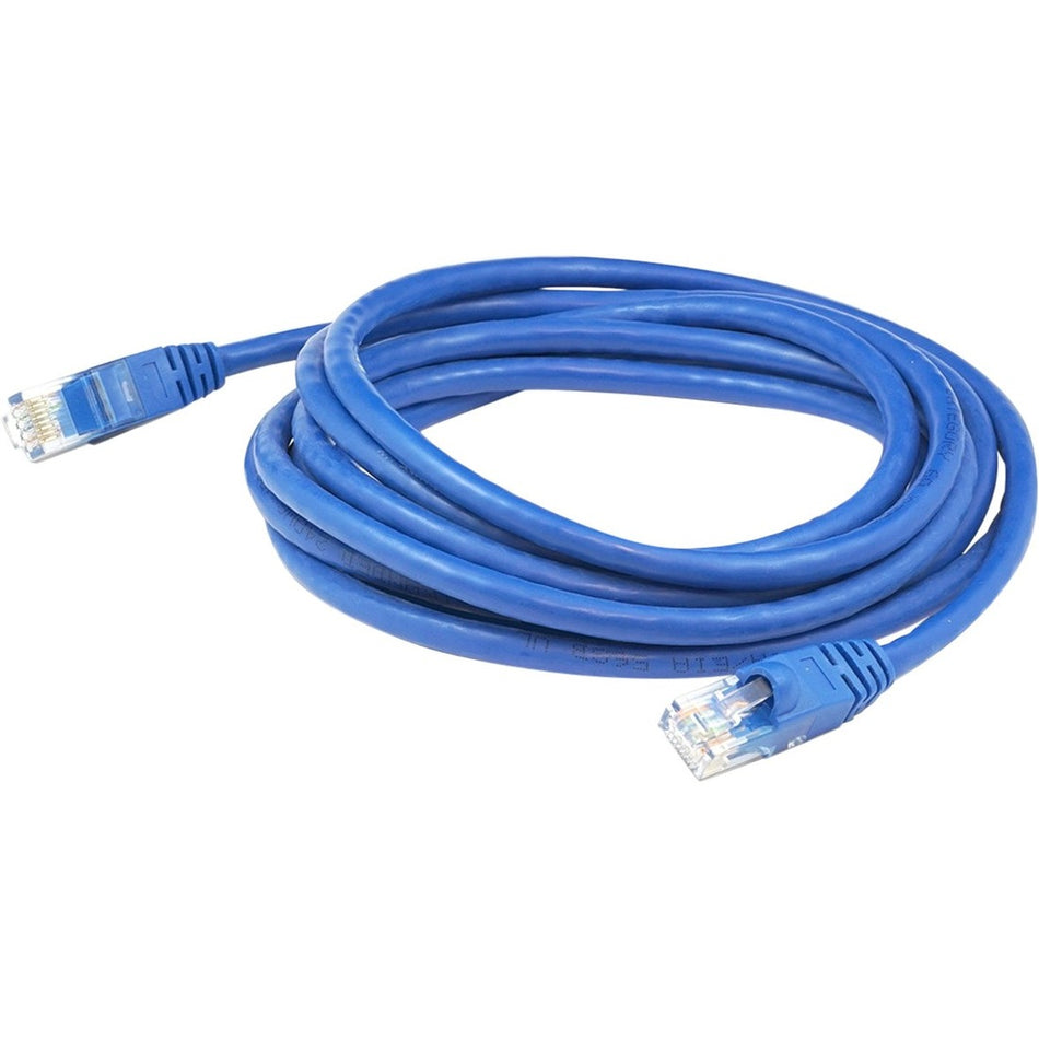 AddOn 150ft RJ-45 (Male) to RJ-45 (Male) Blue Cat6A UTP PVC Copper Patch Cable - ADD-150FCAT6A-BE