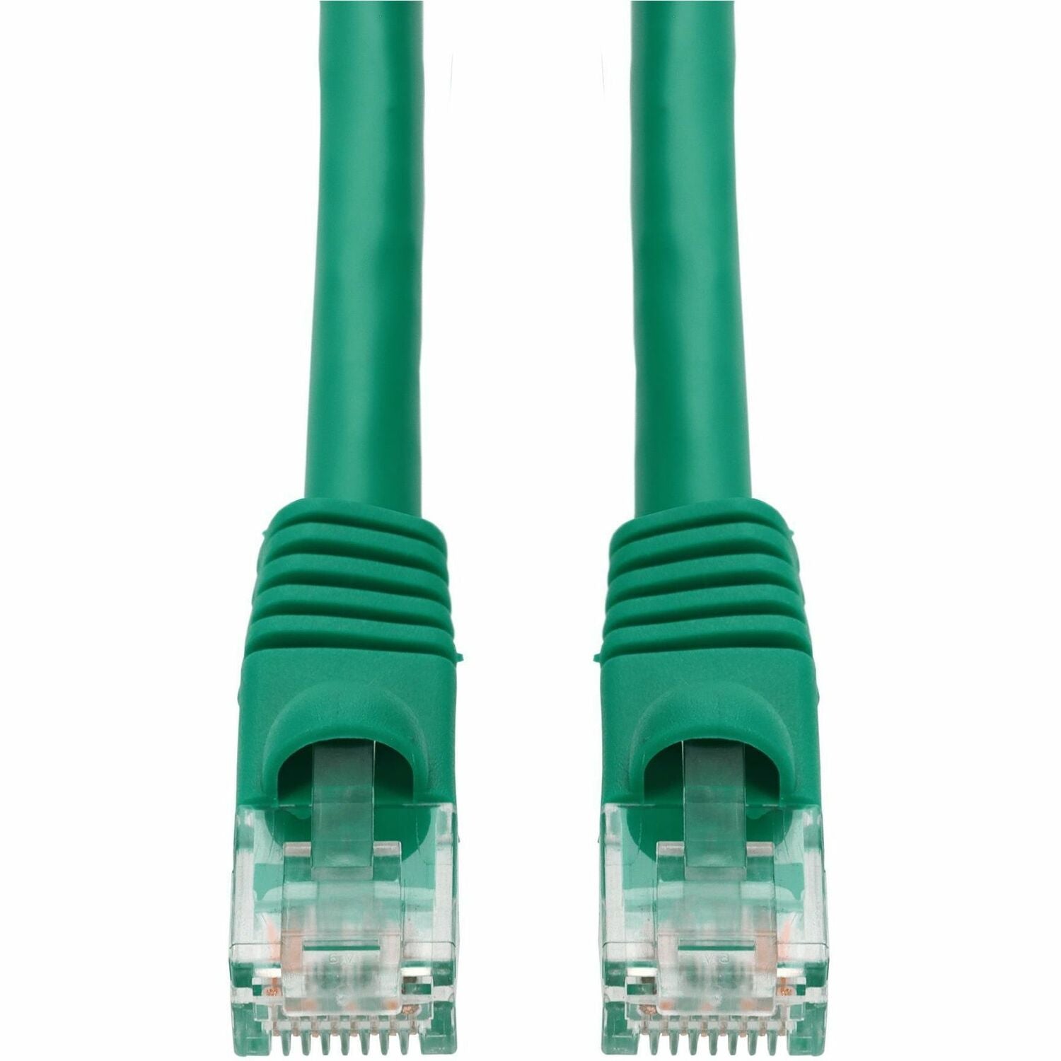 AddOn 20ft Green CAT 6A PVC Ethernet Cable Snagless Bubble Boot RJ-45 M/M - ADD-20FCAT6A-GN